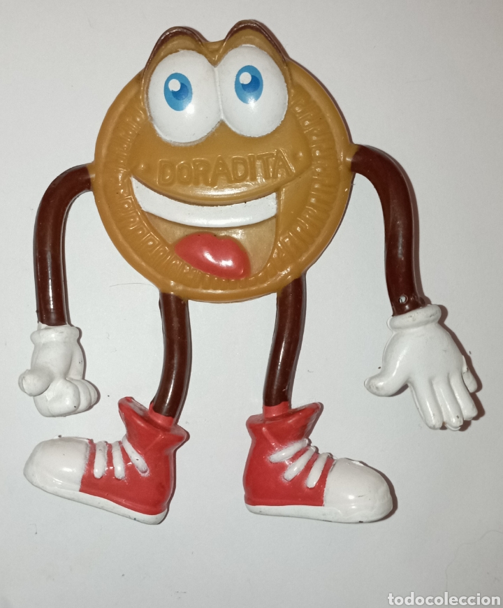 Figure di Gomma e PVC: GALLETA DORADITA FIGURA DE PVC PROMOCIONAL CUETARA PREMIUM