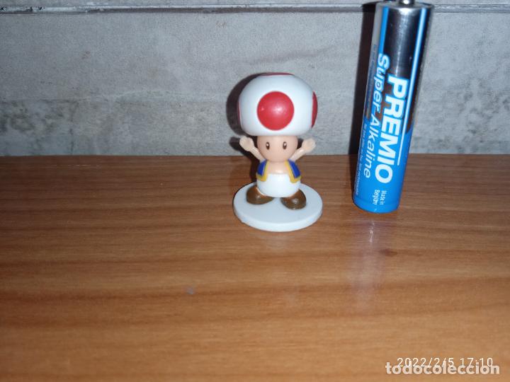 Figuras de Borracha e PVC: Mu&ntilde;eco figura seta toad Mario Nintendo