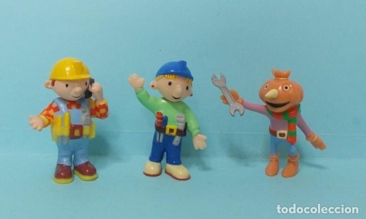 Figuras de goma y PVC: LOTE FIGURAS Y MAQUINAS - BOB EL CONSTRUCTOR - Foto 1