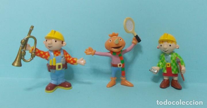 Figuras de goma y PVC: LOTE FIGURAS Y MAQUINAS - BOB EL CONSTRUCTOR - Foto 1