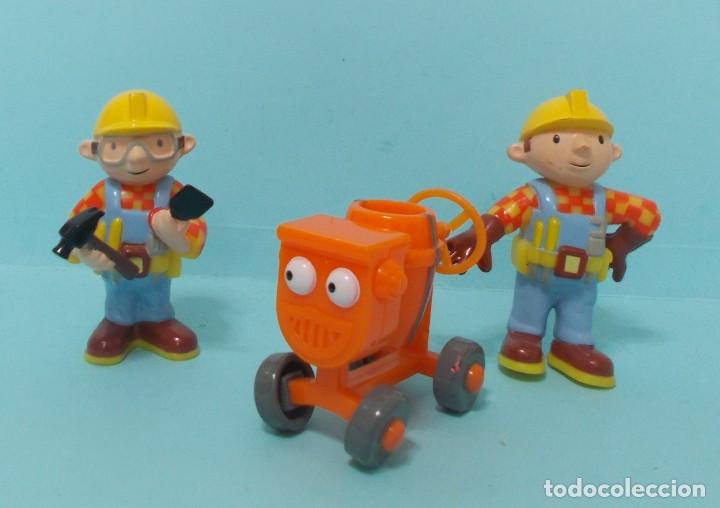 Figuras de goma y PVC: LOTE FIGURAS Y MAQUINAS - BOB EL CONSTRUCTOR - Foto 1