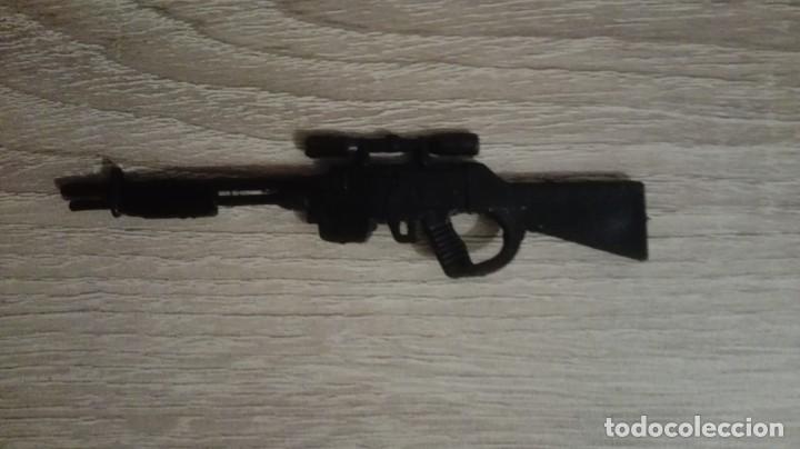 Figuras de goma y PVC: FUSIL DE FRANCOTIRADOR DE PVC R&Iacute;GIDO DE 9,5 CM.-A&Ntilde;O 2019.