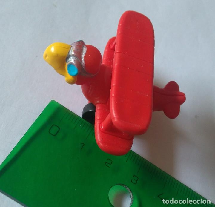 Figuras de Borracha e PVC: avion kinder avioneta pajaro vehiculo aereo secundario montable antiguo