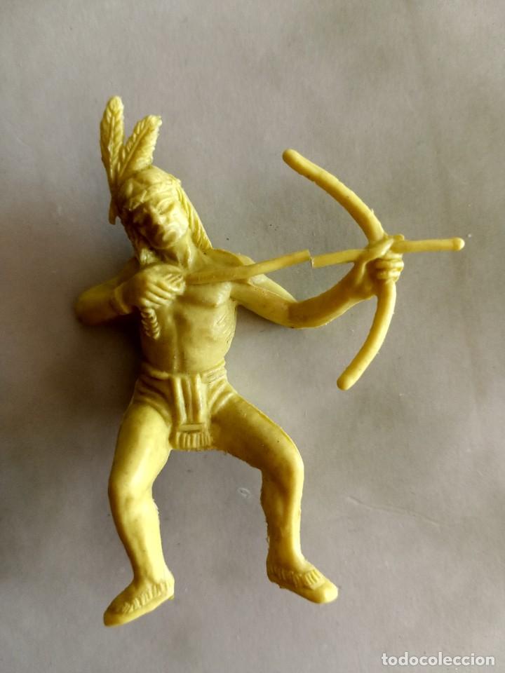 Figuras de goma y PVC: Figura Indio Comansi Jecsan - Foto 1