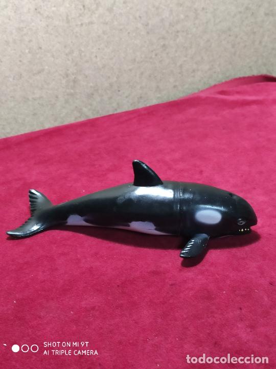 Figuras de goma y PVC: orca killer whale 1991 20 cm de larga - Foto 3