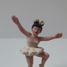Figuras de Goma y PVC: BAILARINA DE BALLET . REALIZADA POR M. SOTORRES . ORIGINAL AÑOS 60 EN BAQUELITA. Lote 322367003