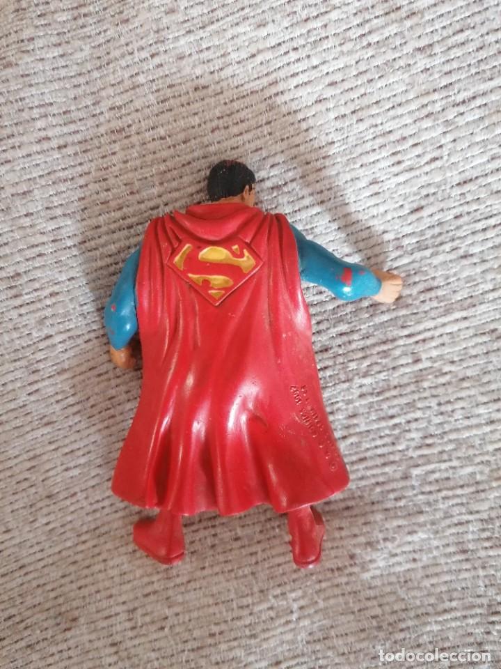 Figuras de goma y PVC: SUPERMAN D. C. C&Ograve;MICS 1992 - Foto 2