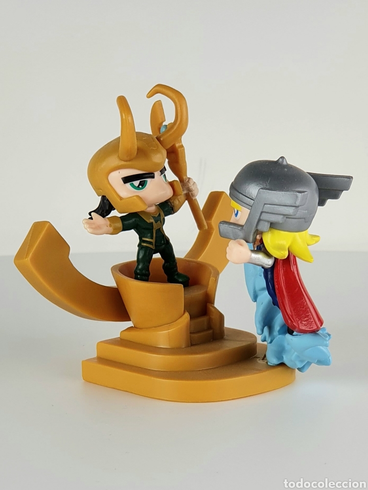 Figuras de goma y PVC: Figura/diorama Thor vs. Loki - Foto 2