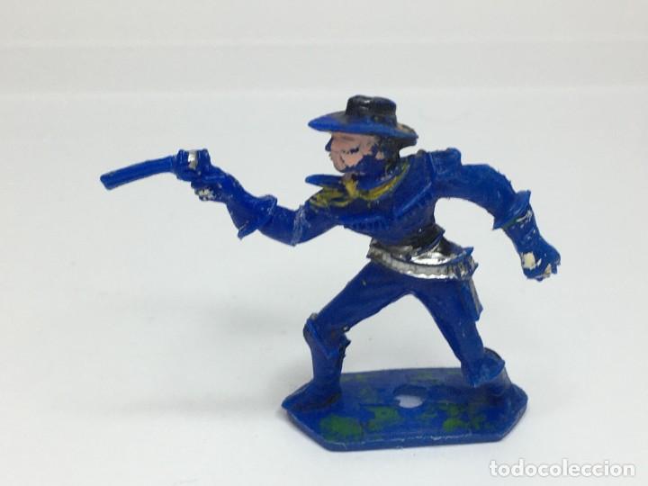 Figuras de goma y PVC: SOLDADO MINI OESTE DE COMANSI 4,5 CM. - Foto 1