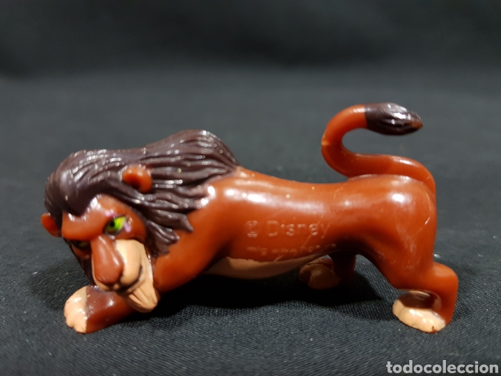 Figuras de Goma y PVC: Figurita PVC Le&oacute;n Scar Rey Le&oacute;n Disney Nestle