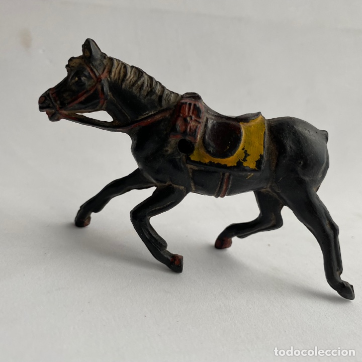 Figurines en Caoutchouc et PVC: Caballo vaquero-cowboy-oeste de pl&aacute;stico de 10 cm. aprox. (Pech-Comansi-Jecsan-Lafredo)