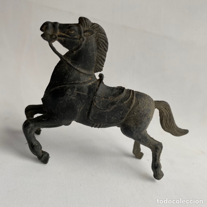 Figuras de Borracha e PVC: Caballo de pl&aacute;stico de 10 cm. aprox. (Pech-Comansi-Jecsan-Lafredo)