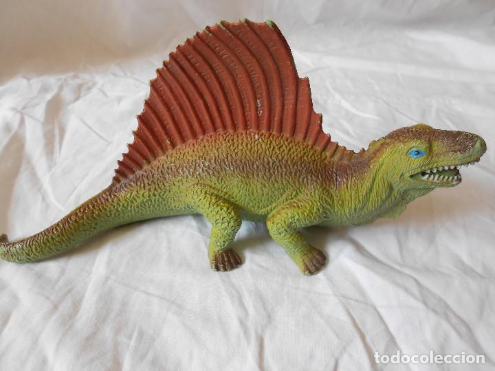 Figuras de goma y PVC: DINOSAURIO VINTAGE A&Ntilde;OS 80 metriacanthosaurus china. aprox 20 cm. Dif&iacute;cil de conseguir. China