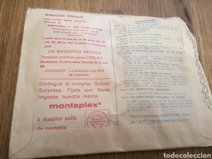 Figuras de goma y PVC: Montam&aacute;n 10 - Foto 2