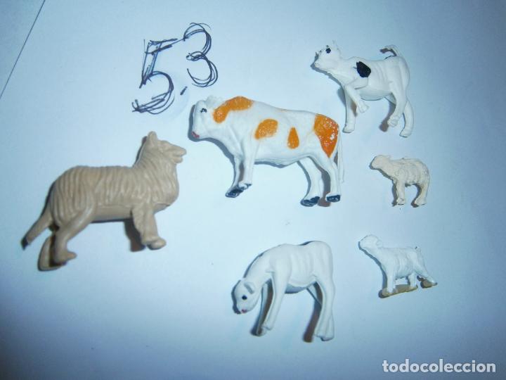 Gummi- und PVC-Figuren: LOTE ANIMALITOS DE GRANJA