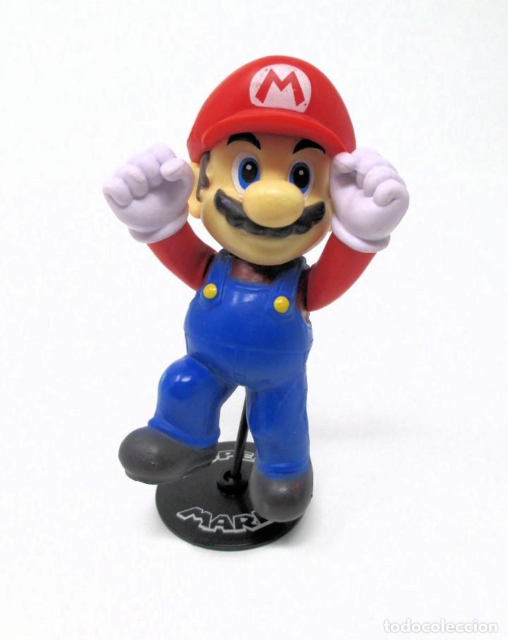 Figurines en Caoutchouc et PVC: Figura de S&uacute;per Mario Bros de Goma de gran calidad y peso - 11 cm de alto