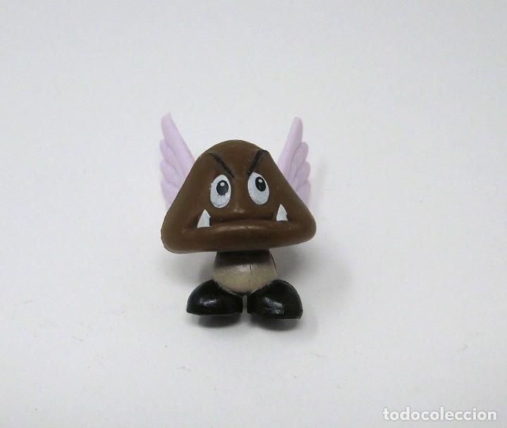 Figuras de goma y PVC: Figura de Super Mario Bross Nintendo - Goma dura - Mide 2,5 cm de alto la cabeza