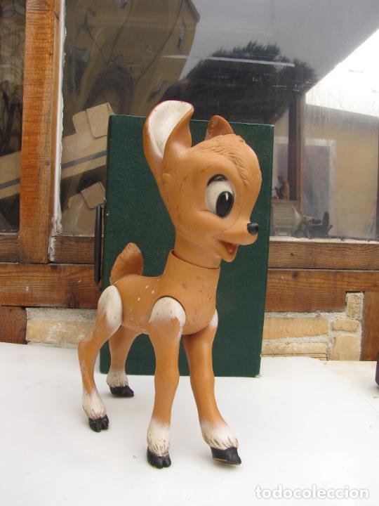 Figuras de goma y PVC: 33.- Bambi de goma - Foto 4
