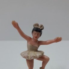 Figuras de Goma y PVC: BAILARINA DE BALLET . REALIZADA POR M. SOTORRES . ORIGINAL AÑOS 60 EN BAQUELITA