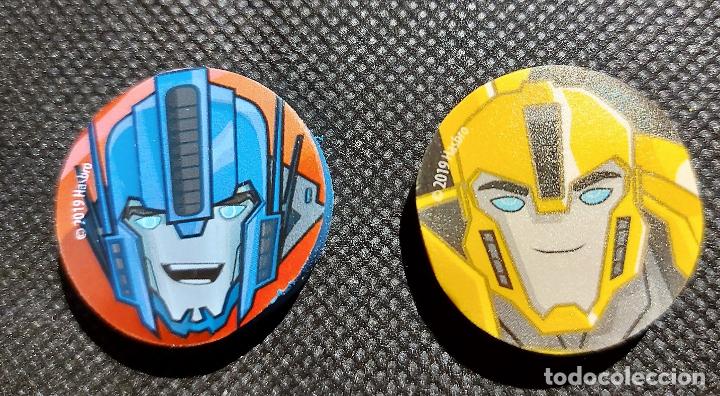 Figuras de goma y PVC: Gomas Transformers. Lote de dos - Foto 1