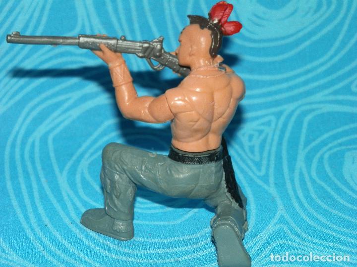 Figuras de goma y PVC: INDIO CON FUSIL, PVC - Foto 2