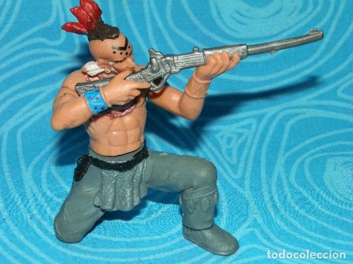 Figuras de goma y PVC: INDIO CON FUSIL, PVC - Foto 6