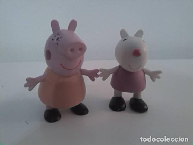 Figuras de goma y PVC: Set de 2 figuras de PVC Peppa Pig - Foto 1