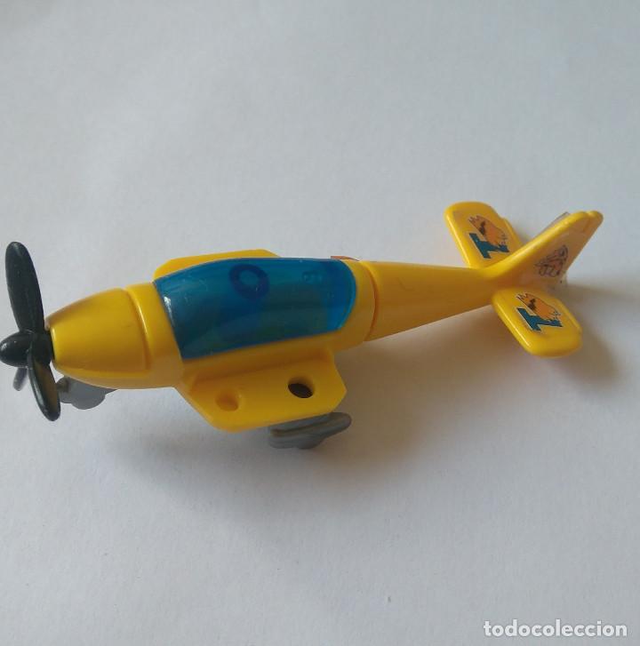Kinder Figures: antiguo avion montable avioneta kinder a&ntilde;os 90 plane