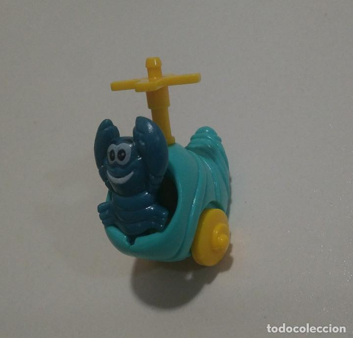 Kinder Figures: secundario animal molusco marino te carrito carro crustaceo marino antiguo kinder cigala ?