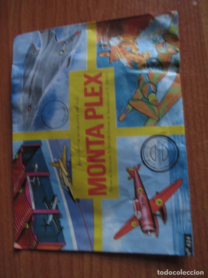 Figuras de goma y PVC: MONTAPLEX: N&ordm; 424 , TEMATICA AVIONES ( MONTA PLEX )