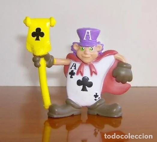 Figuras de goma y PVC: AS DE TREBOLES - ALICIA EN EL PAIS DE LAS MARAVILLAS
