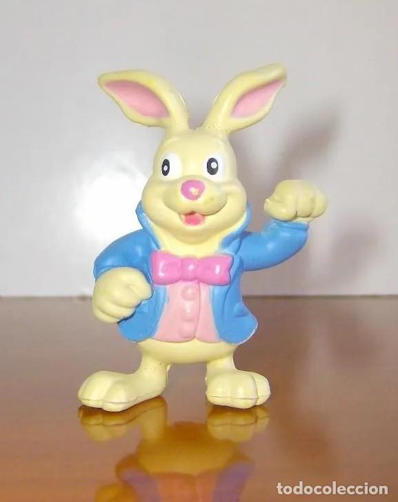 Figuras de goma y PVC: CONEJO BLANCO - ALICIA EN EL PAIS DE LAS MARAVILLAS