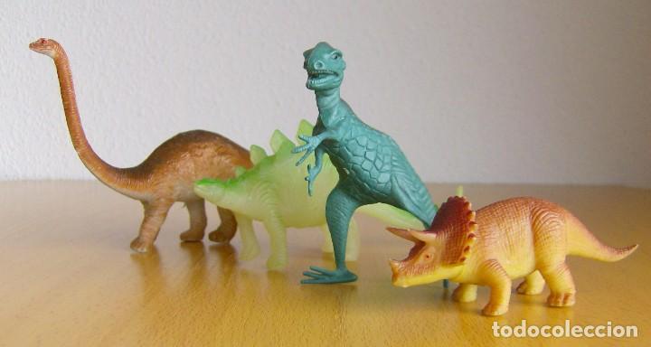 Figuras de goma y PVC: LOTE 4 DINOSAURIOS - Foto 2