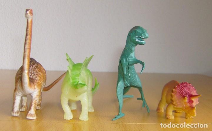 Figuras de goma y PVC: LOTE 4 DINOSAURIOS - Foto 3