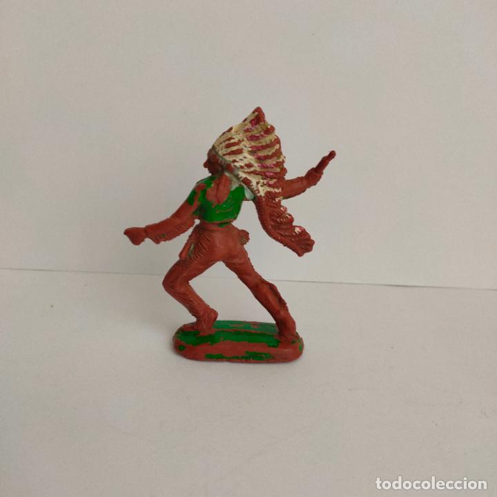 Figuras de goma y PVC: Indio de pl&aacute;stico de Pech. - Foto 2