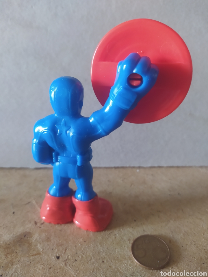 Figuras de goma y PVC: Figura capit&aacute;n Am&eacute;rica - Foto 2