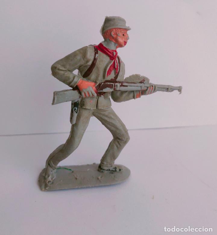 Figuras de goma y PVC: Soldado confederado de Jecsan - Foto 1