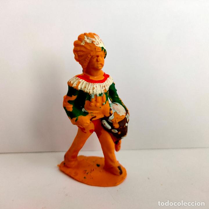 Figuras de goma y PVC: Indio de Reamsa a&ntilde;os 60. - Foto 1