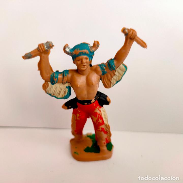 Figuras de goma y PVC: indio Reamsa a&ntilde;os 60. - Foto 1
