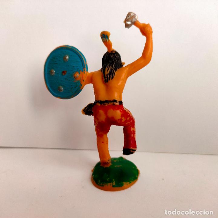 Figuras de goma y PVC: Indio de Reamsa a&ntilde;os 60. - Foto 2