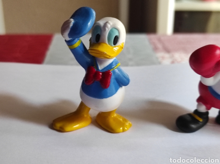 Figuras de goma y PVC: PATO DONALD. 4 FIGURAS. - Foto 2