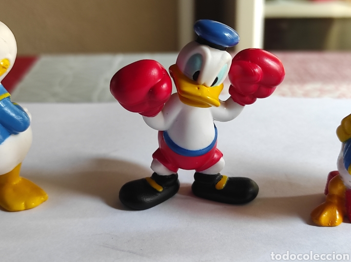 Figuras de goma y PVC: PATO DONALD. 4 FIGURAS. - Foto 3