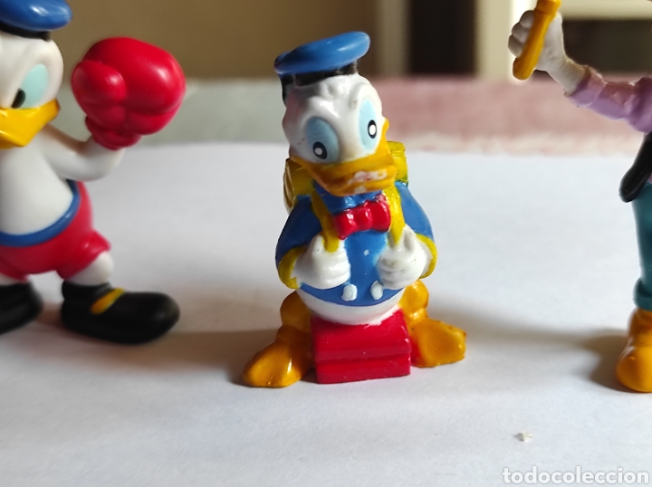 Figuras de goma y PVC: PATO DONALD. 4 FIGURAS. - Foto 4