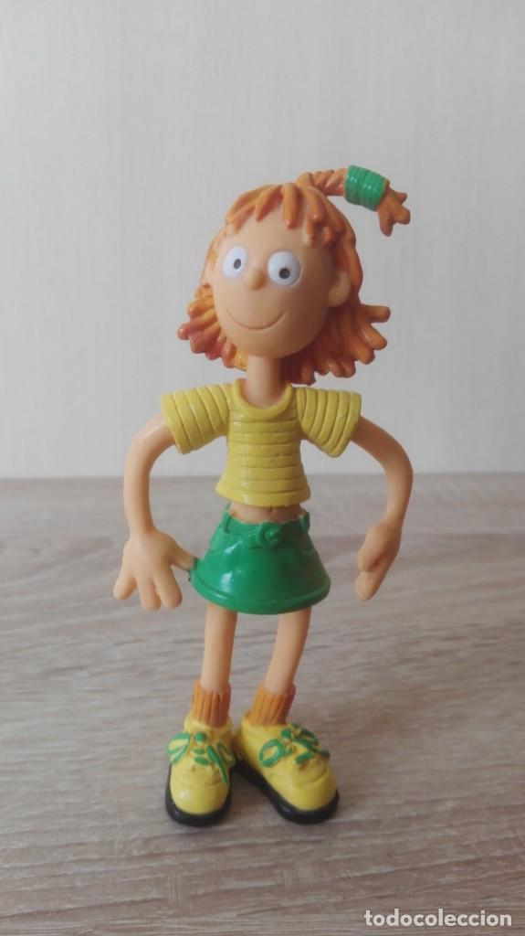 Figuras de Goma y PVC: CHICA PELIRROJA CON COLETA-FIGURA PVC R&Iacute;GIDO-EDICIONES B.-A&Ntilde;O 2000.