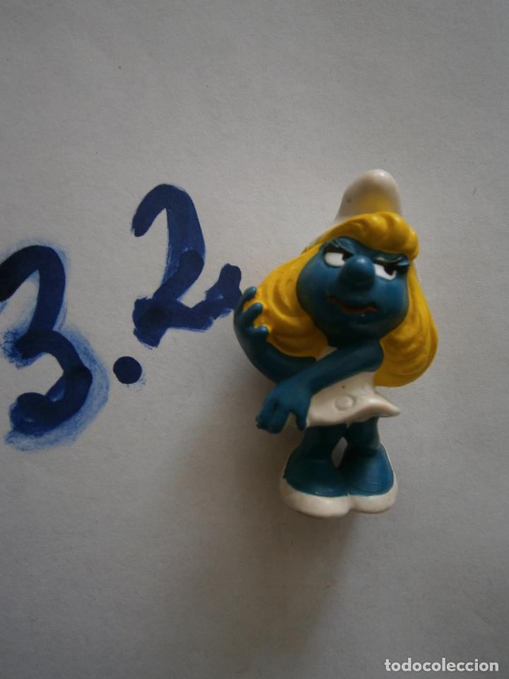 Figuras de Goma y PVC: FIGURA DE GOMA O PVC - ANTIGUO PITUFO