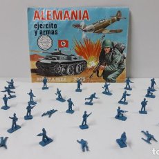 Figuras de Goma y PVC: ANTIGUO SOBRE CON SOLDADOS MONTAPLEX . ALEMANIA . ORIGINAL AÑOS 70