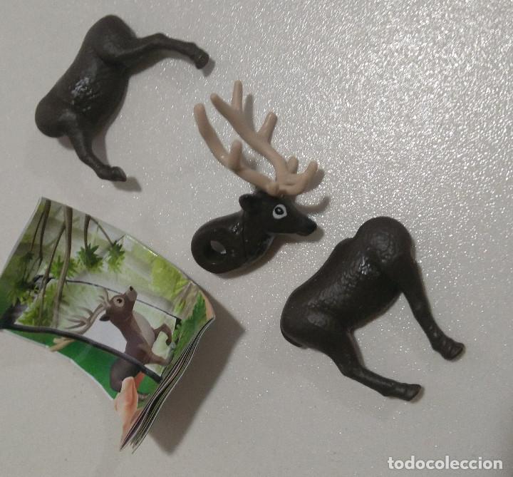 Figuras de Borracha e PVC: figura natoons animal 2021 vu mu&ntilde;eco bpz papel completo CIERVO 344 norte america norteamerica