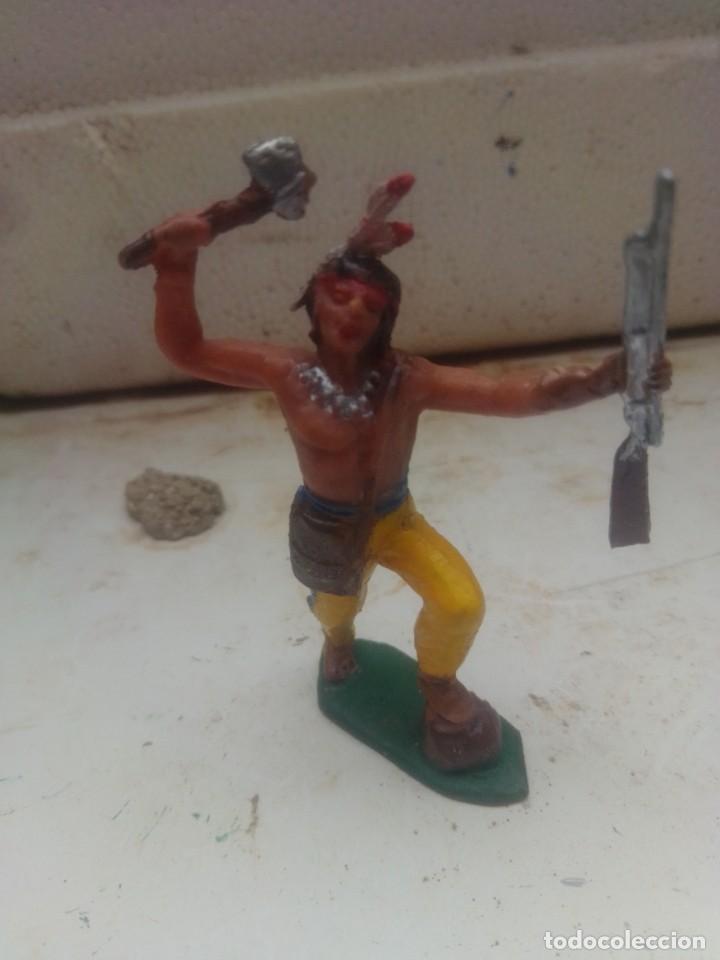 Figuras de goma y PVC: Indio de jecsan - Foto 1