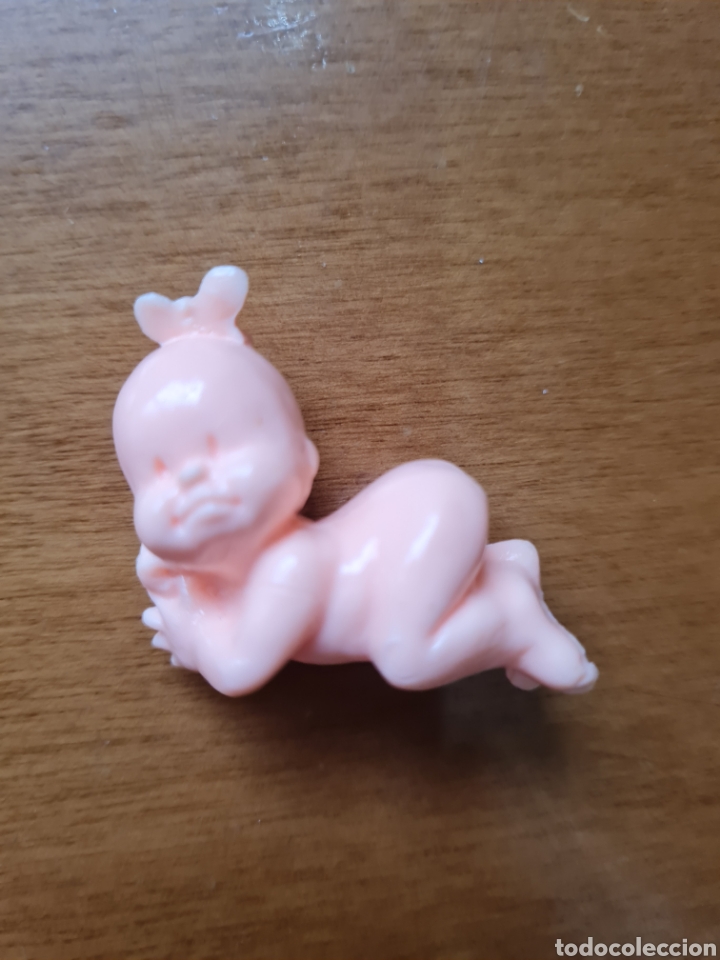 Figuras de goma y PVC: Figura pvc goma babies beb&eacute; gemelo sobre sorpresa a&ntilde;os 80 90