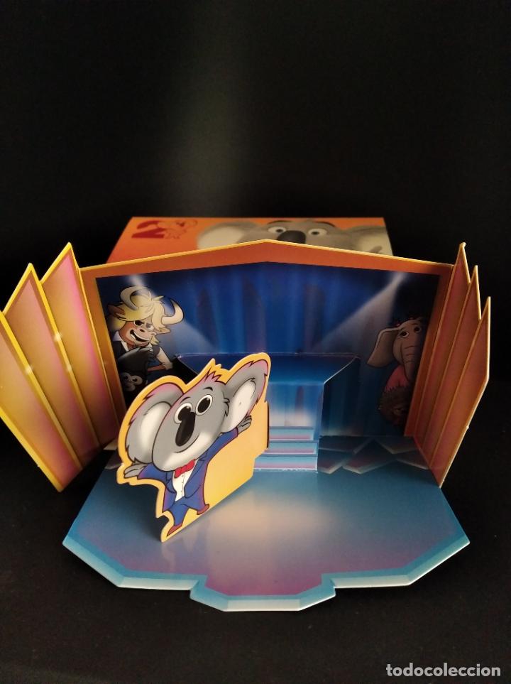 Figuras de Goma y PVC: SING 2 CANTA!, DIORAMA CON FIGURAS DE CARTON.. 2021 UNIVERSAL MCDONALDS